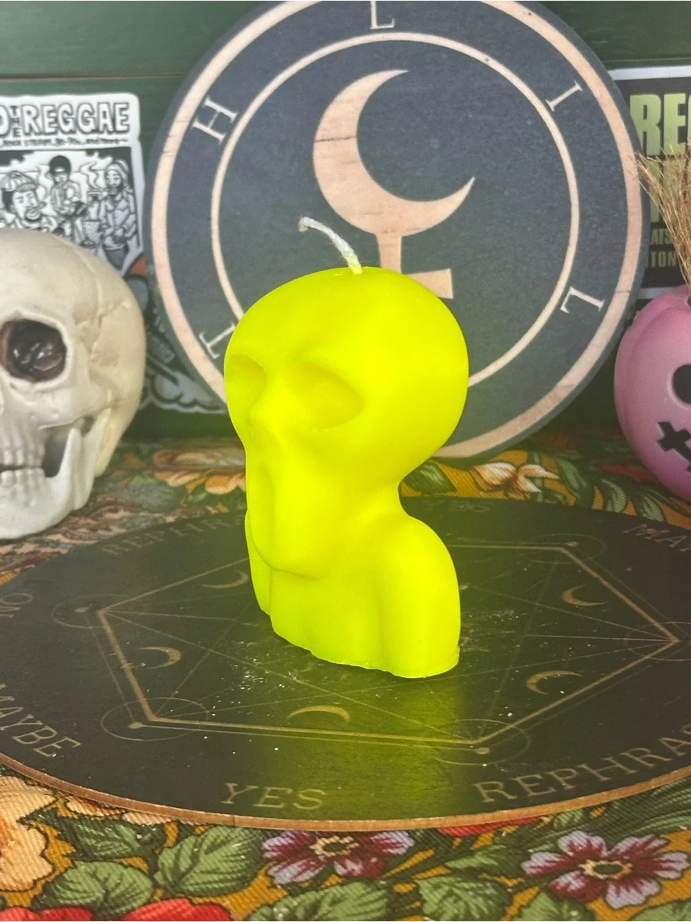 Hand Crafted mysterious visitor